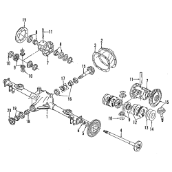 Genuine General Motors OE Shaft-Diff P/Gr 25824249
