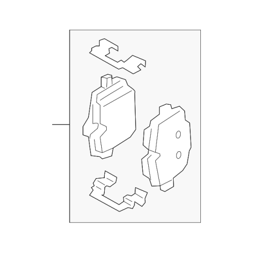 Brake Pad Rear Bmw G20,G21