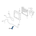 BMW 17128670903 Bracket Radiator