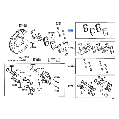 60190 Brake Pad Fr