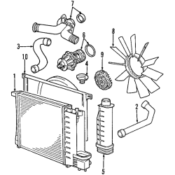 Aluminum Thermostat Housing for BMW E46 E39 X5 X3 Z3 Z4 325i 330i 525i 530i 528i