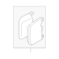 Pad Sub Set,Rr Calip