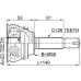 outer cv joint 23x58x26