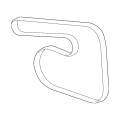 GENERAL MOTORS 55580052 V-Ribbed Serpentine Belt