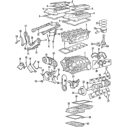 Engine Timing Chain Tensioner - BMW (Cylinders 1-4)