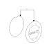 GENERAL MOTORS 9598046 Button Style Center Cap with GMC Logo