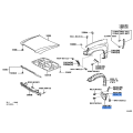 Toyota Land Cruiser Lexus LX470 OEM Genuine Front Mud Guard Flap Left 1998-2007