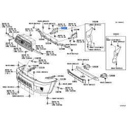 Bracket(L) F  Bumper