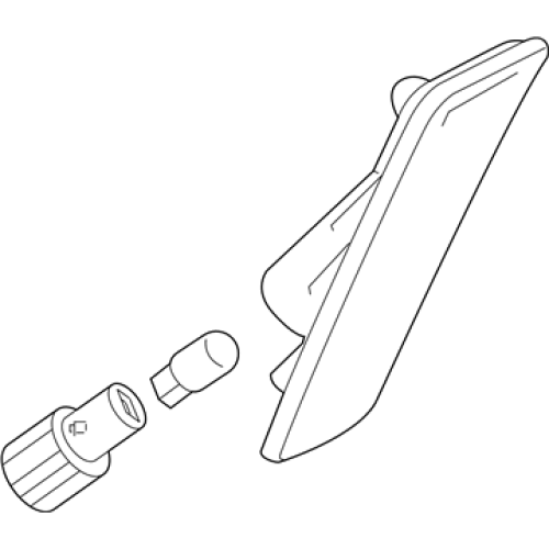 Lamp(R),Side Turn