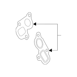 GENERAL MOTORS 12657430 Water Pump Gasket