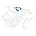 Turbocharger Oil Pipe For Bmw 11537583903