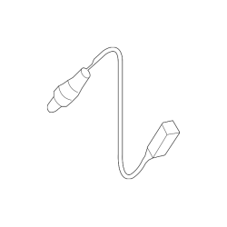 Heated Oxygen Sensor,Rear