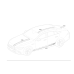 Fender Emblem Model Badge V8 Biturbo 4Matic+