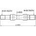 axle half shaft right 24x372x28