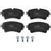 Brake Pad Set Rear/Audi A4/A5