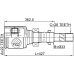inner cv joint right 22x33x26