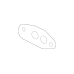 GENERAL MOTORS 23129010 Engine Oil Cooler Gasket