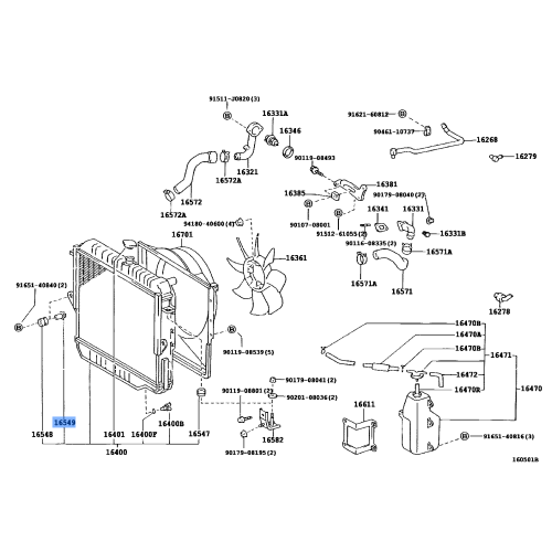 Collar Radiator Suppo