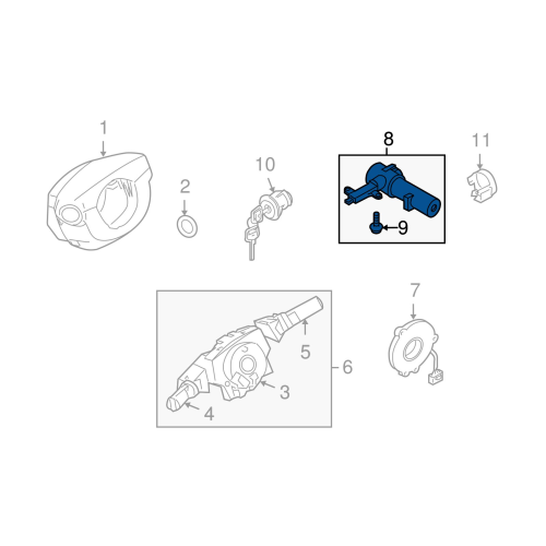 Lock Set-Steering