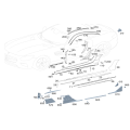 Mercedes-Benz AMG GT (C190/R190) Reinforcement Rail A1906121200