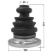 boot inner cv joint kit 108x124x24
