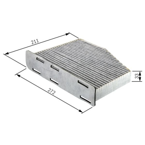 OEM Bosch Activated Carbon Cabin Pollen Filter 1987432397