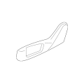 BMW Front Right Seat Trim F15 F85 F01 F02 F10 F16 F86 F07