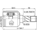 inner cv joint left 23x35x26