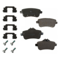 Genuine OEM Rear Disc Brake Pad Set - Mercedes-Benz 0004201705