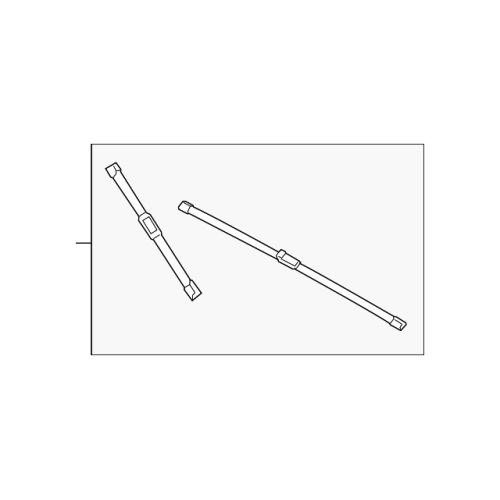 BOSCH Wiper Blade Set 61612455085 - BMW X2 (F39) 2018-2023