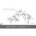 New Made in Japan Lower Ball Joint - Honda Civic 2002-2005