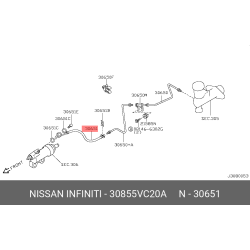 Nissan Patrol Safari OEM Genuine Clutch Hose 30855-VC20A