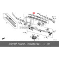 HONDA Wiper Blade 650MM Driver Side - PILOT/PASSPORT/RIDGELINE