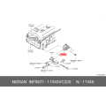Power Steering Oil Pump Bracket - Nissan (11940-VC200)