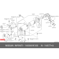 DUCT-AIR - Nissan OEM Genuine