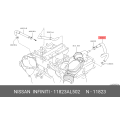 Hose Assembly-Blow By, A - Nissan/Infiniti (11823AL502)