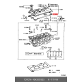 TOYOTA 90430-31003 Gasket (For Spark Plug Tube)