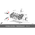 Honda Acura Control Valve Element Oil Seal O-Ring 15832-RAA-A01