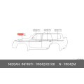 STRIPE-ACCENT,FRONT FENDER RH - Nissan OEM Genuine