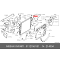 Nissan Battery Mount Bolt 01121-N8131