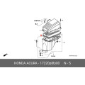 HONDA 17220-P8F-Y00 Element Assy, Clea