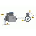 BOSCH Starter 94860410600 Porsche Cayenne