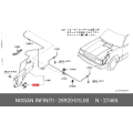 NISSAN MOTOR-WASHER 28920-01L00