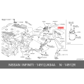 Breather Pipe - Nissan 370Z 3.7 06.09- - 14912JK04A