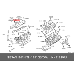 Genuine Nissan PCV Valve 11810-EY00A
