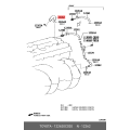 TOYOTA 12262-0C020 Hose Ventilation N