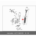 Engine Oil Filter - Mercedes-Benz 2711800109