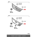 Radiator Grille - Toyota Corolla/Altis/Fielder