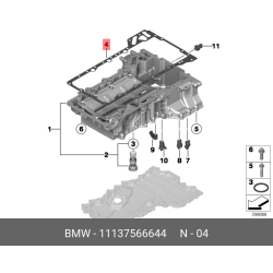 Upper Oil Pan Gasket