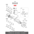 Piston & Pin Assembly - HYUNDAI/KIA OEM 2341023982
